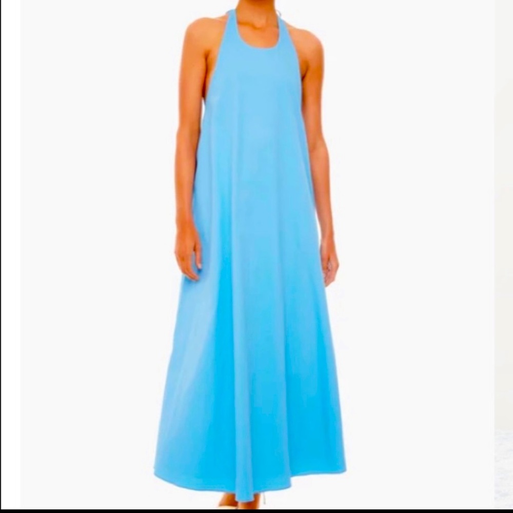 Tuckernuck Breaker Blue Lyle Halter Dress